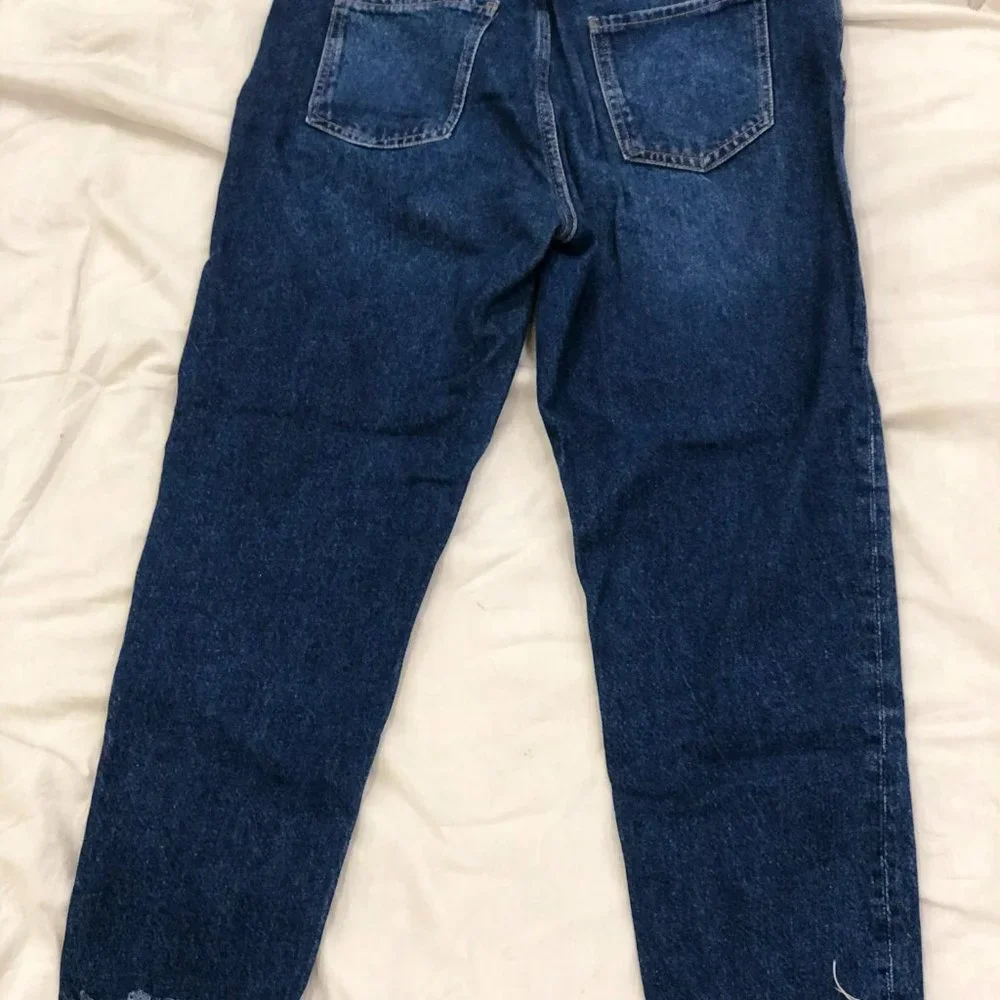 Zara Ripped Mom Jeans - Picture 3 of 5
